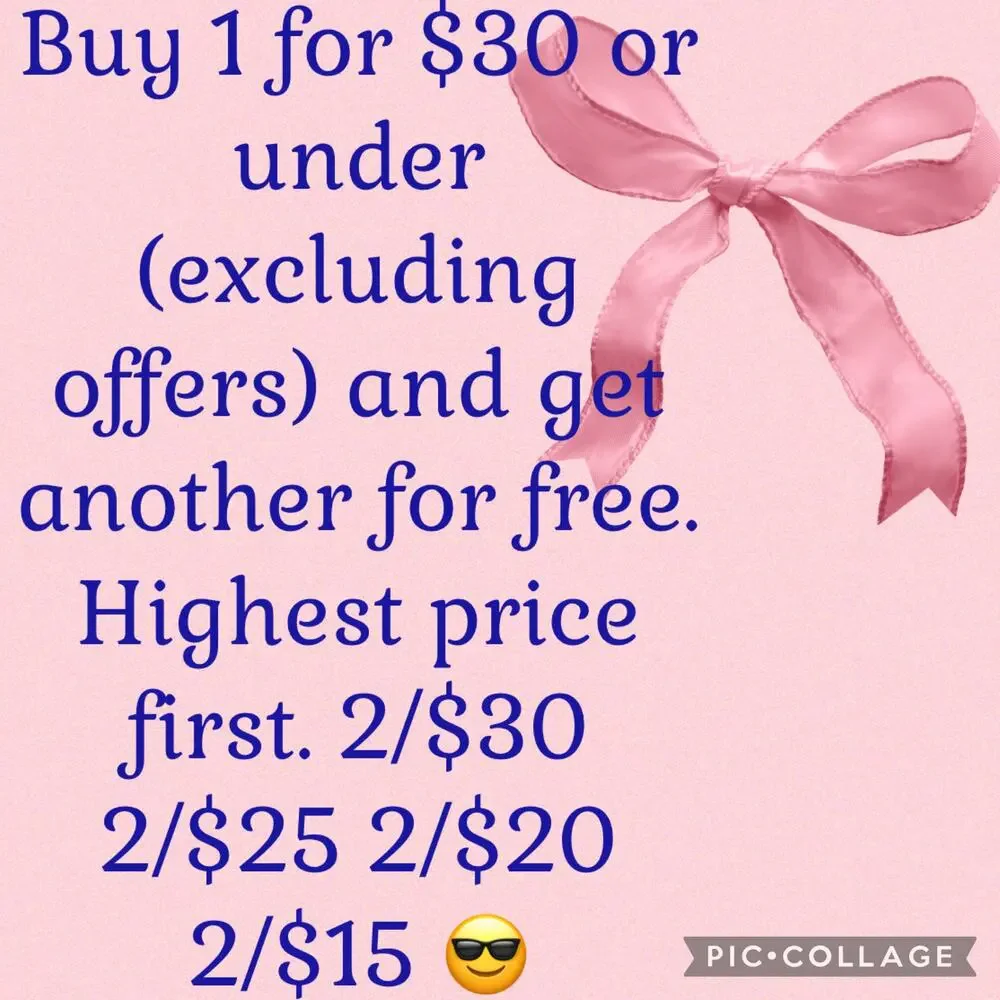 BOGO FREE PINK 1/2 hoop earrings